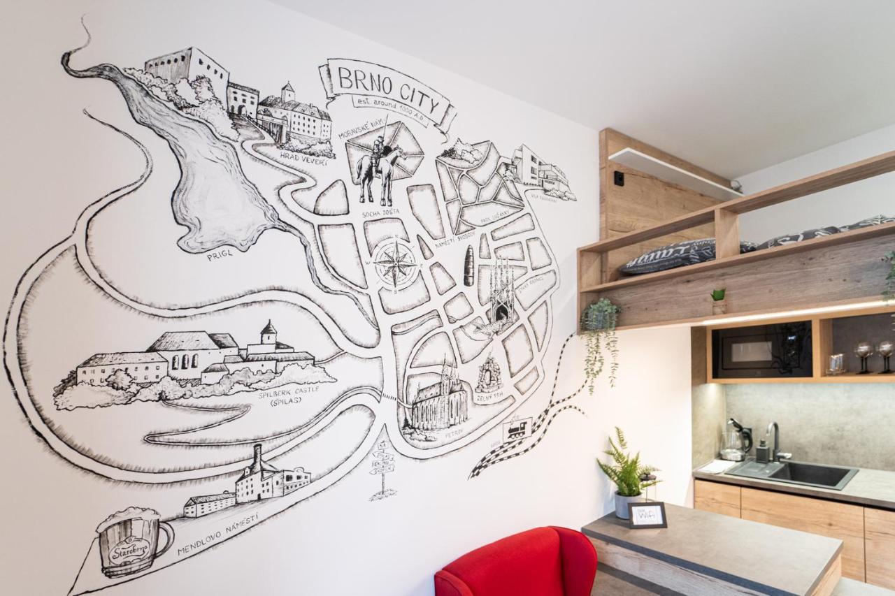 Brno City Apartment Near Malinovskeho Square 外观 照片
